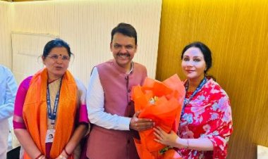 उपमुख्यमंत्री दिया कुमारी ने महाराष्ट्र के मुख्यमंत्री के शपथ ग्रहण समारोह में की शिरकत
