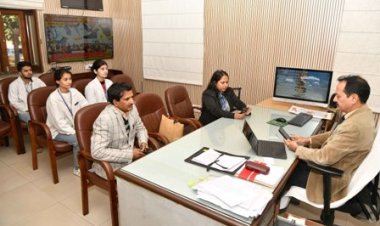 सूचना एवं जनसंपर्क विभाग के अधिकारियों और कर्मचारियों का ऐप के जरिए हुआ प्रकृति परीक्षण