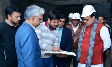 CM भजनलाल ने किया दिल्ली स्थित बीकानेर हाउस, उदयपुर हाउस और पुनर्निर्माणाधीन राजस्थान हाउस का अवलोकन