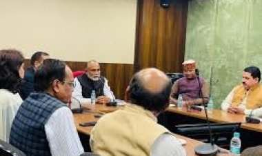 नव नियुक्त उपाध्यक्ष श्रीयुक्त श्रीनिवास राव ने कार्यभार गृहण किया
