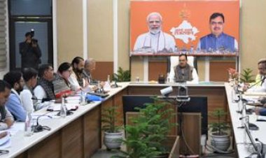 प्रदेश का सर्वांगीण विकास राज्य सरकार का एकमात्र ध्येय विधायक बजट घोषणाओं के क्रियान्वयन की करें नियमित मॉनिटरिंग: मुख्यमंत्री भजनलाल शर्मा