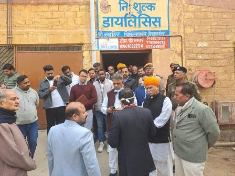 चिकित्सा एवं स्वास्थ्य मंत्री ने श्रीजवाहिर चिकित्सालय का किया औचक निरीक्षण