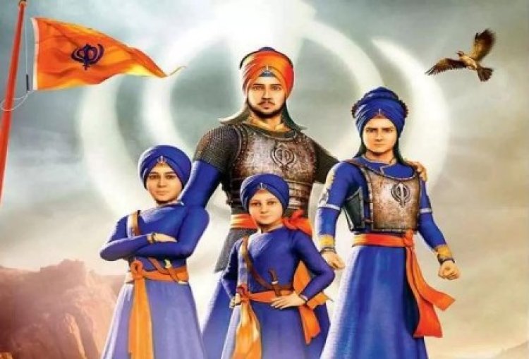 वीर बाल दिवस सप्ताह में विद्यार्थियों ने बनाये शहीदों के चित्र