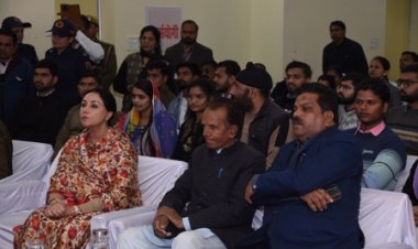 राज्य स्तरीय कार्यक्रम में उप मुख्यमंत्री व जिले की प्रभारी मंत्री ब्यावर से वर्चुअली जुड़े
