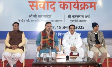 बिना जल के कल संभव नहीं, जल संचय के लिए प्रवासी राजस्थानियों की भूमिका सराहनीय: केन्द्रीय जलशक्ति मंत्री 
