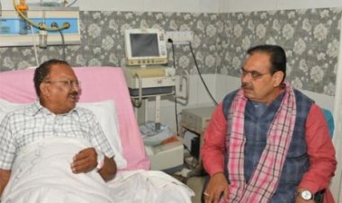 मुख्यमंत्री भजनलाल शर्मा ने विधानसभा अध्यक्ष की कुशलक्षेम जानी