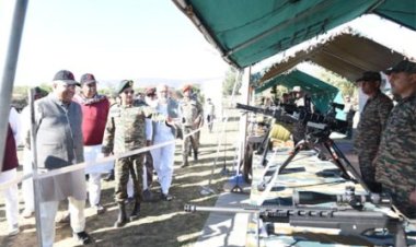 सेना द्वारा आयोजित अपनी सेना को जानो मेले में केंद्रीय मंत्री भूपेंद्र यादव ने की शिरकत