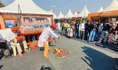भारत पर्व में राजस्थानी बावर्चियों ने लगाया देशी तड़का, खानसामों ने सिखाएं राजस्थानी व्यंजन बनाने के गुर