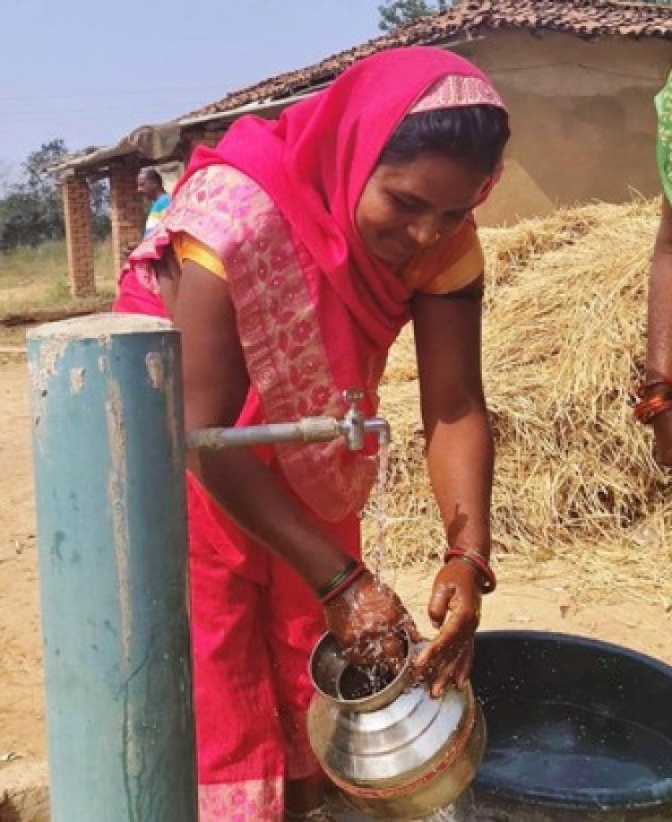 सरस्वती बाई की जल जीवन मिशन ने बदली जिंदगी