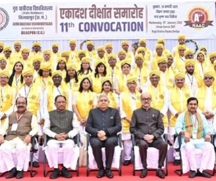 नये भारत में युवाओं के लिए धरती से लेकर आकाश तक कामयाबी के हैं असीमित अवसर: उपराष्ट्रपति जगदीप धनखड़