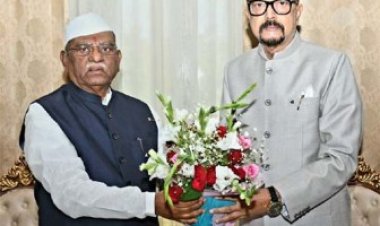 राज्यपाल बागडे से छत्तीसगढ़ के राज्यपाल ने मुलाकात की