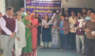 नेवटा ग्राम में कार्यरत ब्लू-पोटरी के दस्तकारों के लिए 15 दिवसीय डिजाइन विकास प्रशिक्षण कार्यक्रम संपन्न
