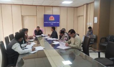 निदेशक ने ली बजट घोषणाओं की समीक्षा बैठक, घोषणाओं को तय समयावधि में क्रियान्वित करने के दिए निर्देश