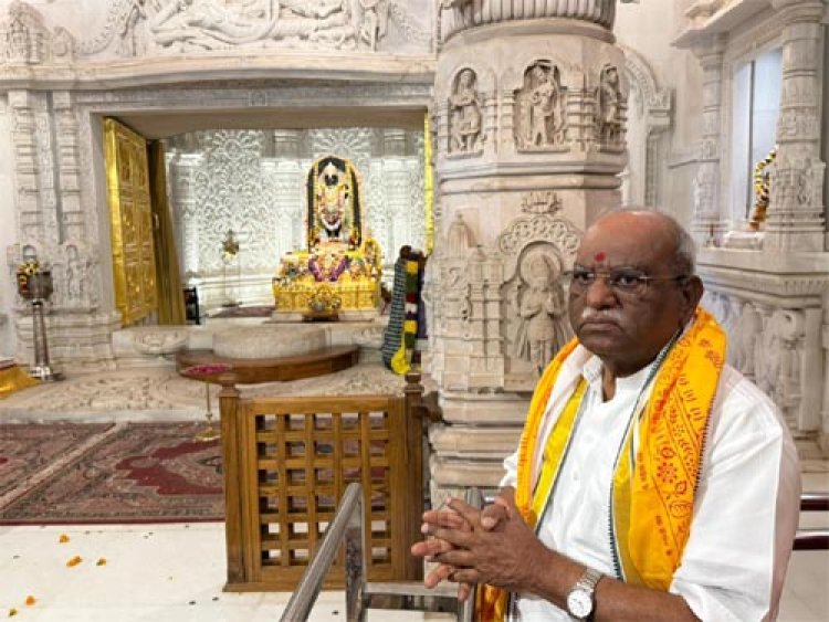राज्यपाल बागडे ने अयोध्या पहुंचकर राम लला के दर्शन किए,राष्ट्र की सम्पन्नता, खुशहाली की कामना की