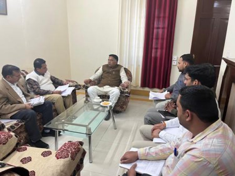 आपसी समन्वय से कार्य कर राष्ट्रीय वाटर विजन-2047 कॉंफ्रेन्स को बनाएं सफलः जल संसाधन मंत्री