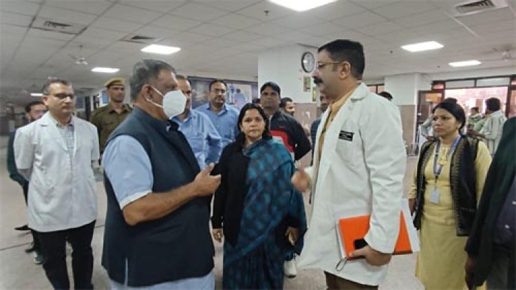 प्रत्येक मरीज को मिले समय पर बेहतर चिकित्सा सुविधा: चिकित्सा एवं स्वास्थ्य मंत्री