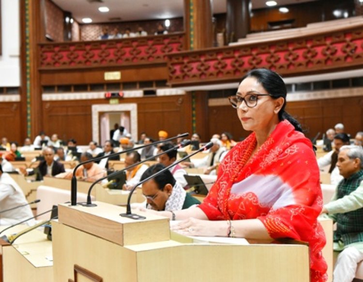 उप मुख्यमंत्री एवं वित्त मंत्री दिया कुमारी द्वारा बुधवार को राजस्थान विधानसभा में वित्त वर्ष 2025-26 के बजट के संबंध में प्रस्तुत वक्तव्य