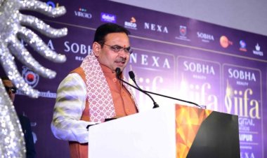 सीएम भजनलाल ने आईफा प्रेस कॉन्फ्रेंस को सम्बोधित किया, कहा, जयपुर में आईफा अवार्ड्स का आयोजन प्रदेश के लिए गर्व की बात