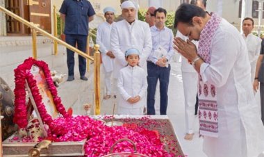 मुख्यमंत्री भजनलाल शर्मा ने स्व. अरविंद सिंह मेवाड़ को अर्पित किए श्रद्धासुमन