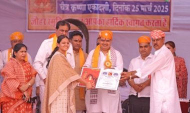 चित्तौड़गढ़ के कण-कण में वीरता की गाथाएं, राणा सांगा का जीवन स्वतंत्रता, साहस और बलिदान का प्रतीक: मुख्यमंत्री भजनलाल शर्मा