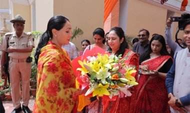 राजस्थान उत्सव-2025 उप मुख्यमंत्री दिया कुमारी ने किया राजस्थान उत्सव का अवलोकन