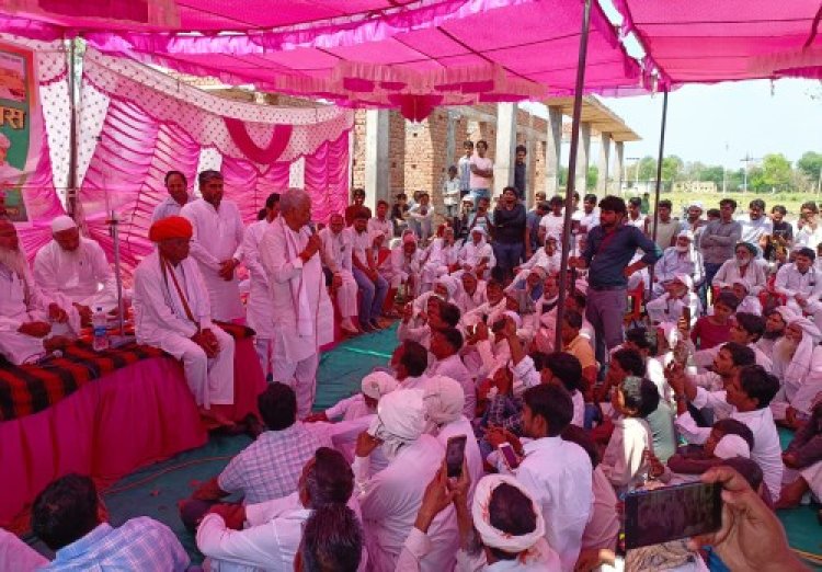 कृषि एवं ग्रामीण विकास मंत्री ने राजा हसन खां मेवाती के 499वें शहादत दिवस कार्यक्रम में की शिरकत