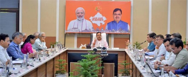 विकसित राजस्थान के लिए प्रतिबद्ध होकर करें कार्य, प्रत्येक वर्ग के कल्याण के लिए राज्य सरकार कृतसंकल्पित : मुख्यमंत्री भजनलाल शर्मा 