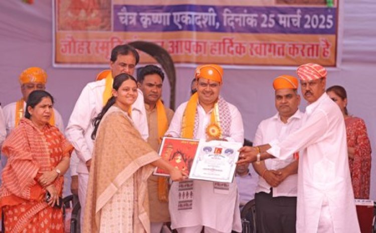 चित्तौड़गढ़ के कण-कण में वीरता की गाथाएं, राणा सांगा का जीवन स्वतंत्रता, साहस और बलिदान का प्रतीक: मुख्यमंत्री भजनलाल शर्मा