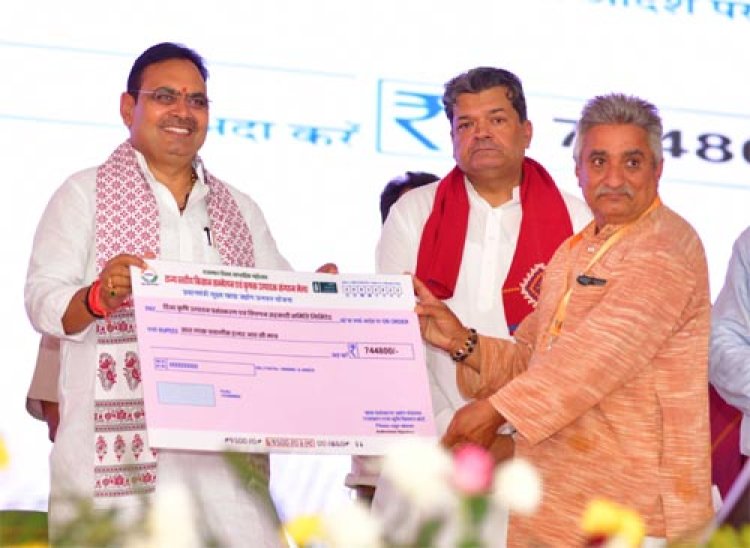 किसानों की मेहनत से देश में खाद्य सुरक्षा हुई सुनिश्चित, राज्य सरकार कृषक हित में उठा रही अहम कदम: मुख्यमंत्री भजनलाल