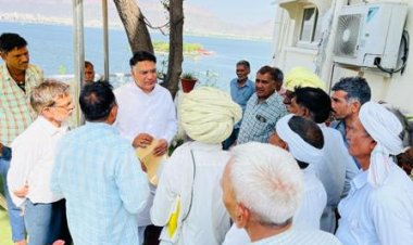 जल संसाधन मंत्री सुरेश सिंह रावत ने अजमेर सर्किट हाउस में जन सुनवाई कर आमजन को दी राहत