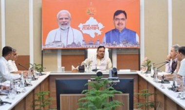 प्रतापगढ़, हमीरगढ़ में शीघ्र स्थापित हो फ्लाइंग ट्रेनिंग ऑर्गेनाइजेशन: मुख्यमंत्री भजनलाल शर्मा
