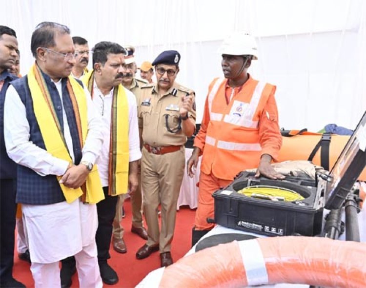 नागरिक सुरक्षा और आपदा प्रबंधन को सशक्त बनाने के लिए दृढ़संकल्पित है हमारी सरकार : मुख्यमंत्री विष्णु देव साय