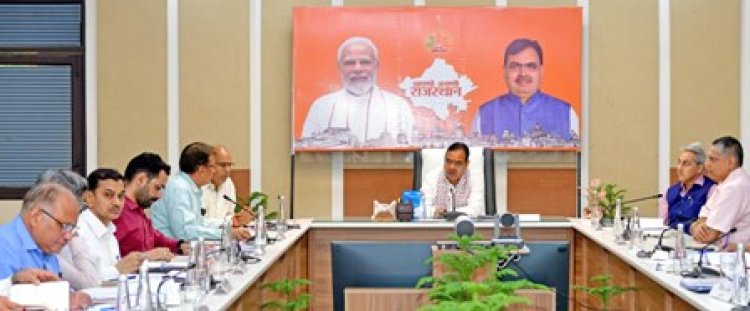 पेयजल शिकायतों का प्राथमिकता से करें निस्तारण, महत्वपूर्ण पेयजल योजनाओं को समय से करें पूरा: मुख्यमंत्री भजनलाल शर्मा