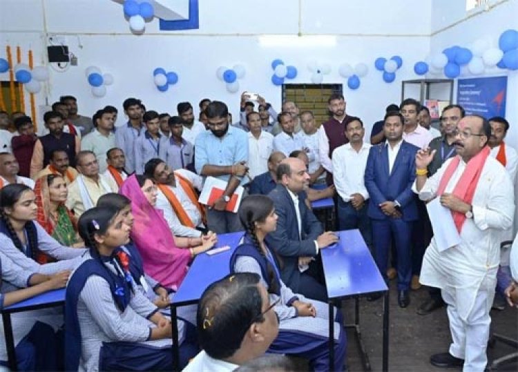 उप मुख्यमंत्री अरुण साव ने 28 स्कूलों में स्मार्ट क्लास-रूम का किया शुभारंभ