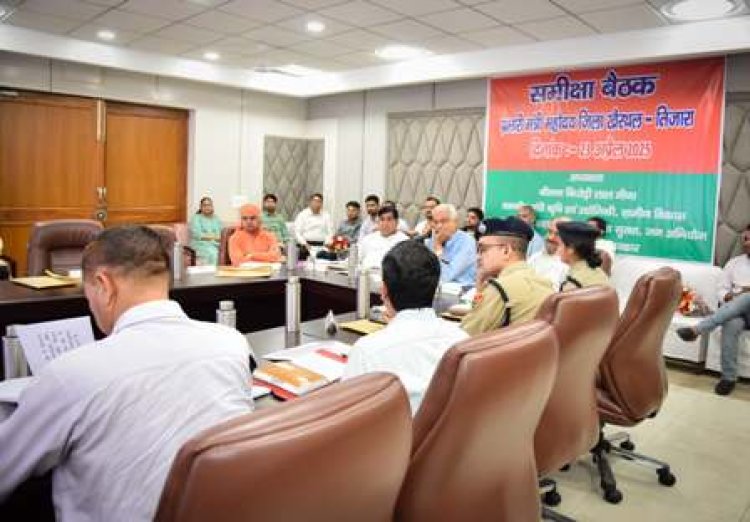 खैरथल-तिजारा जिला प्रभारी मंत्री डॉ. किरोड़ी लाल मीणा ने लापरवाही पर जेवीवीएनएल के कोटकासिम एईएन को एपीओ करने के दिए निर्देश