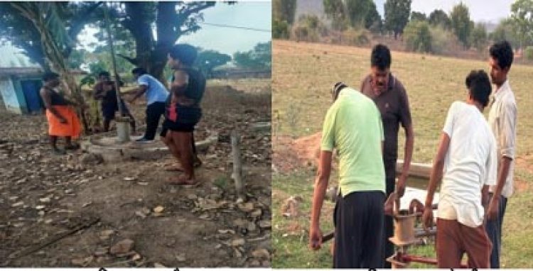 सूरजपुर जिले में 909 हैंडपंपों की मरम्मत पूर्ण