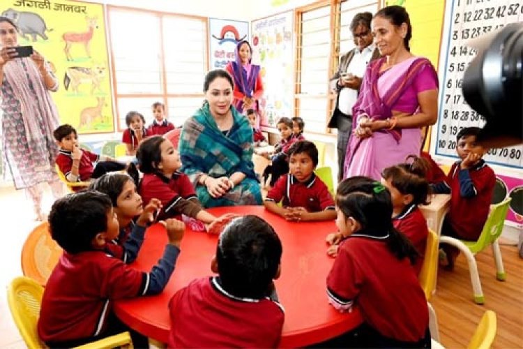 उपमुख्यमंत्री दिया कुमारी के प्रयास लाए रंग, आईसीडीएस अधिकारियों को दिए निर्देशों ने लिया साकार रूप