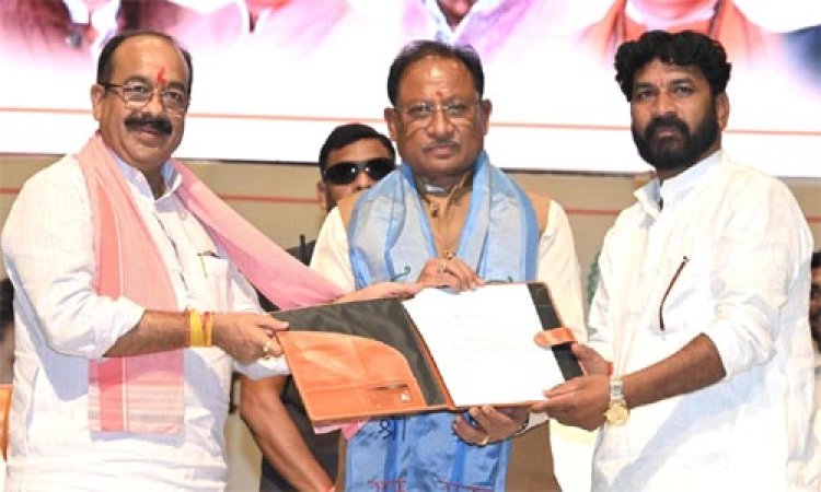 तिलहन फसलों को बढ़ावा देने में छत्तीसगढ़ तेलघानी विकास बोर्ड एवं साहू समाज की अहम भूमिका : मुख्यमंत्री विष्णु देव साय