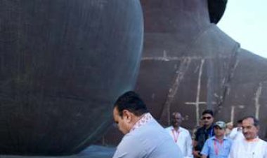 मुख्यमंत्री भजनलाल शर्मा ने किए मां नर्मदा के दर्शन, ‘स्टैच्यू ऑफ यूनिटी’ स्थल पर सरदार वल्लभभाई पटेल को दी श्रद्धांजलि