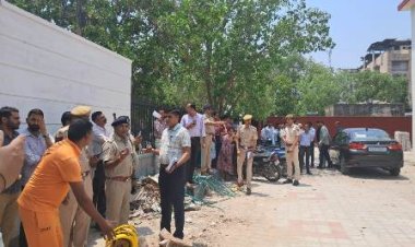 हवाई हमले एवं आपदा को लेकर स्वास्थ्य भवन में मॉकड्रिल, चिकित्सा विभाग के कार्मिकों ने लिया प्रशिक्षण