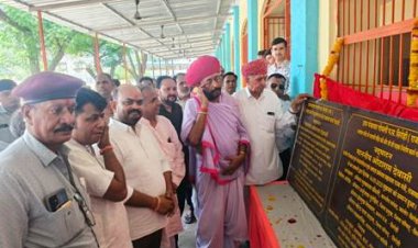 ग्रामीण विकास, पंचायती राज राज्य मंत्री ने किया सिरोही में विभिन्न कार्यों का किया शिलान्यास एवं लोकार्पण