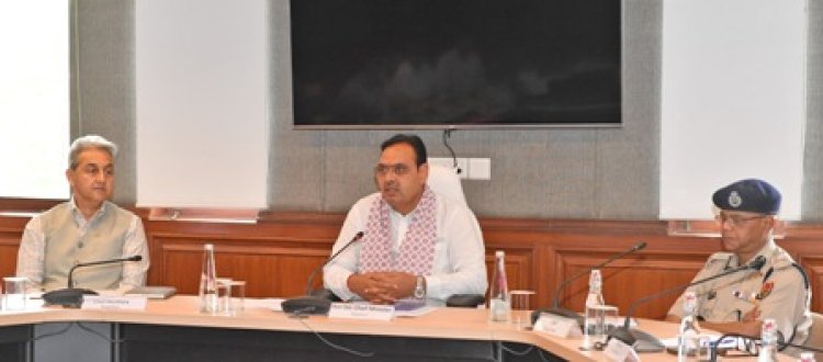 मुख्यमंत्री भजनलाल शर्मा ने ली उच्चस्तरीय बैठक, कहा- बुनियादी सुविधाएं और सेवाएं रहें सुचारू