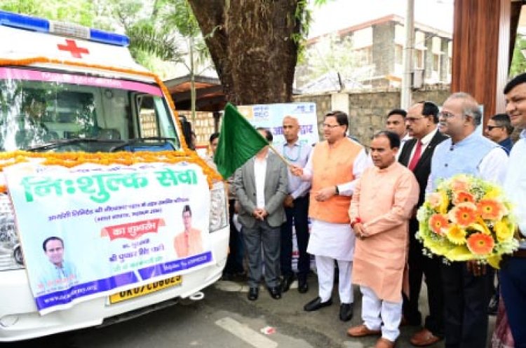 मुख्यमंत्री ने किया 5 मोबाइल मेडिकल यूनिट का शुभारम्भ