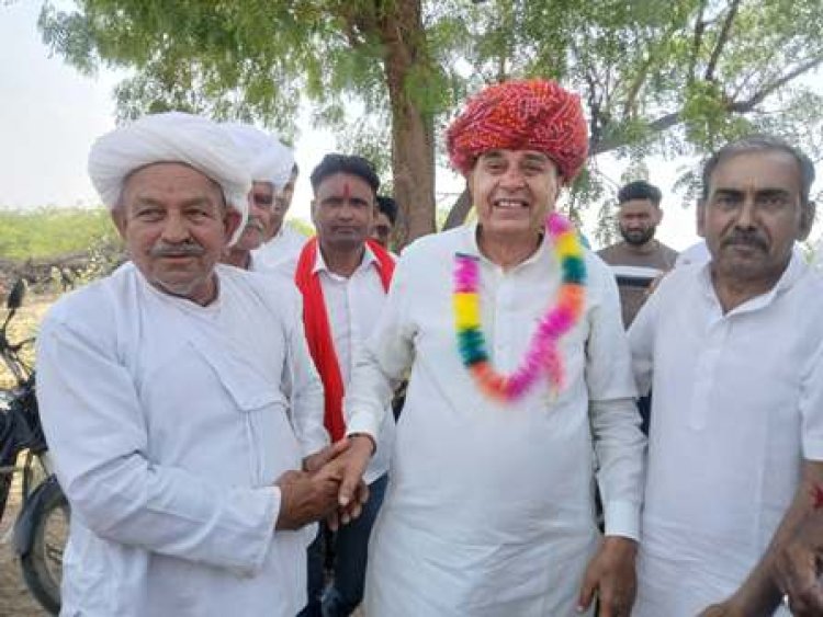संसदीय कार्य मंत्री ने सिवाना में सुनी किसानों की समस्याएं
