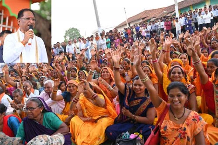 झुरानदी में बिना पूर्व सूचना पहुंचे मुख्यमंत्री, चौपाल लगाकर सुनीं ग्रामीणों की समस्याएं