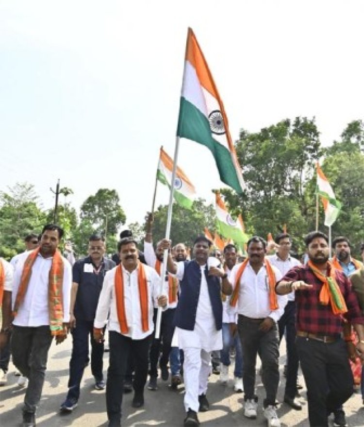 चिंगावरम, सुकमा में उपमुख्यमंत्री विजय शर्मा एवं मंत्री केदार कश्यप का दौरा