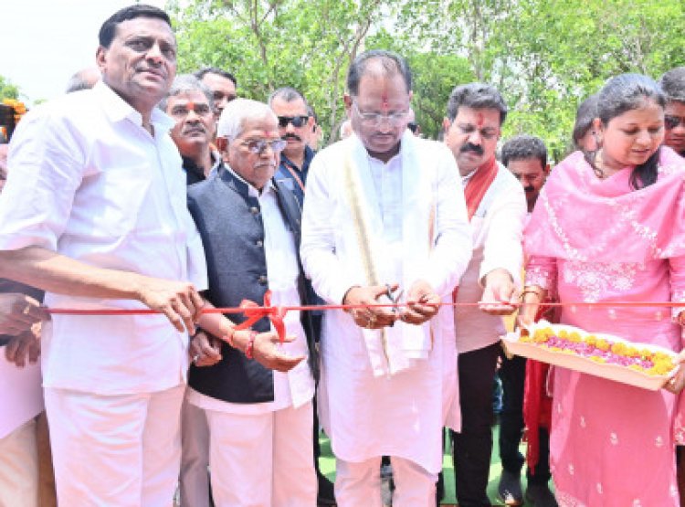 CM साय ने किया अटल आवास योजना अंतर्गत 226 आवासों का लोकार्पण