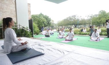11वां अंतर्राष्ट्रीय योग दिवस- योग केवल व्यायाम नहीं,स्वस्थ जीवन जीने की एक कला  