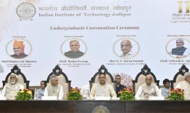 आईआईटी जोधपुर मरुधरा की धरती पर चमकता हुआ मोती युवा सीखना और सपने देखना कभी बंद ना करें: मुख्यमंत्री भजनलाल शर्मा 