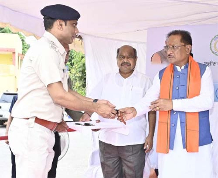 सड़क परिवहन और यातायात को सुरक्षित और सुगम बनाना हमारी सर्वाेच्च प्राथमिकता : मुख्यमंत्री साय